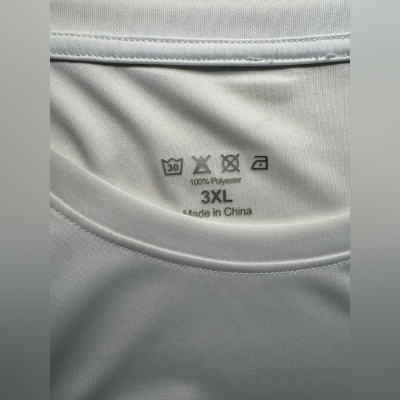 Roadbox Mens UPF 50+ UV Sun Protection White Long Sleeve Shirt Size 3XL - Picture 5 of 5